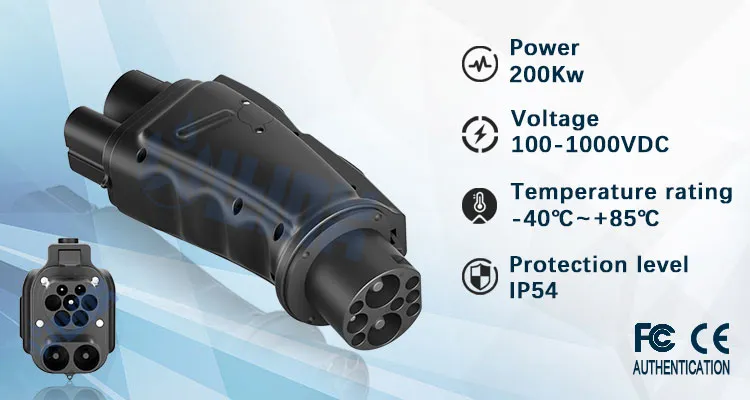 DC EV Charger Connector Adapter