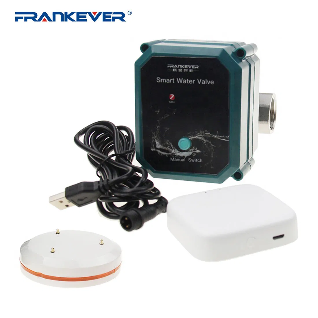 Wireless Tuya Smart WiFi Control Water Valve Controller Voice Control