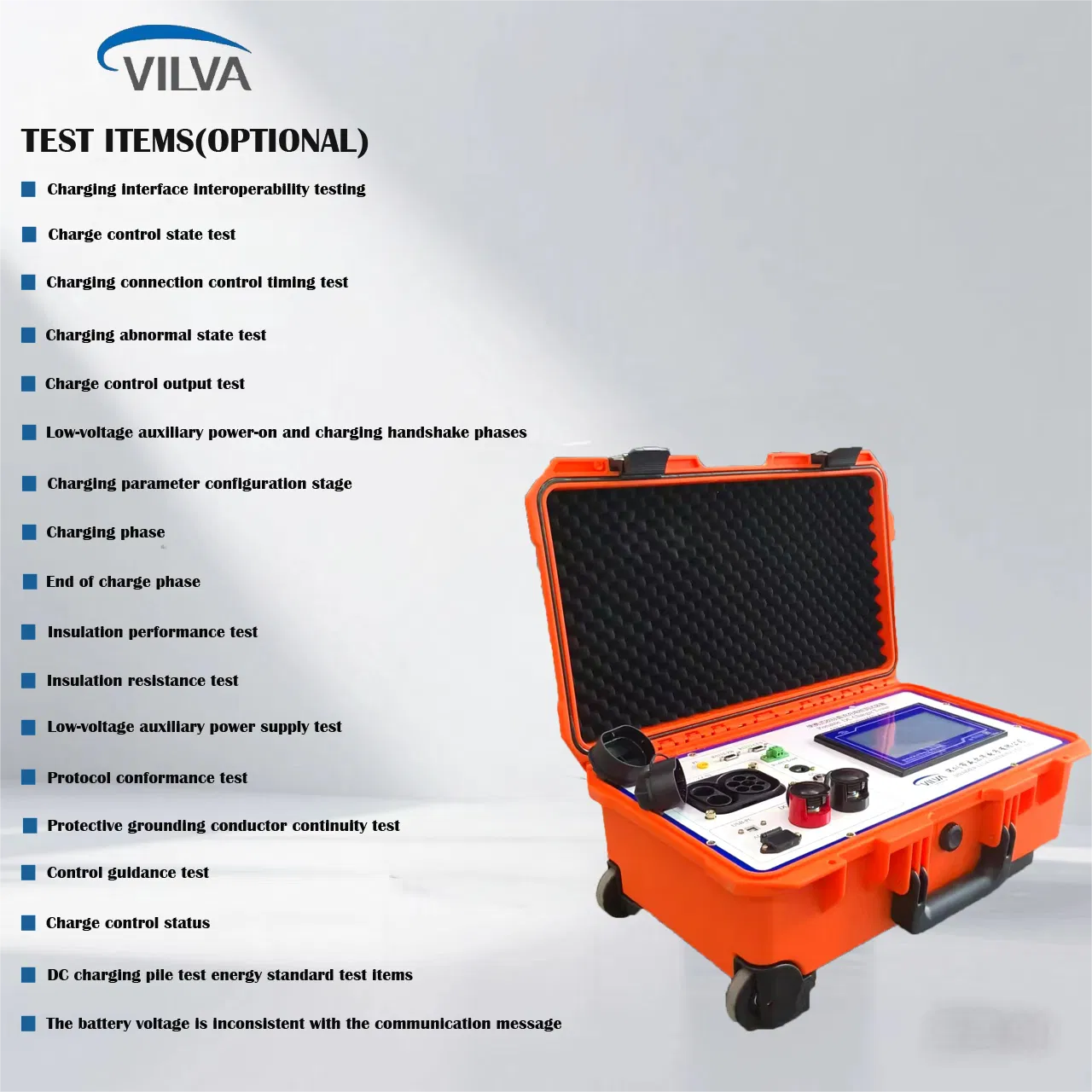 CCS2 DC EV Charger Simulator Test Deveice for Evse Charging Station