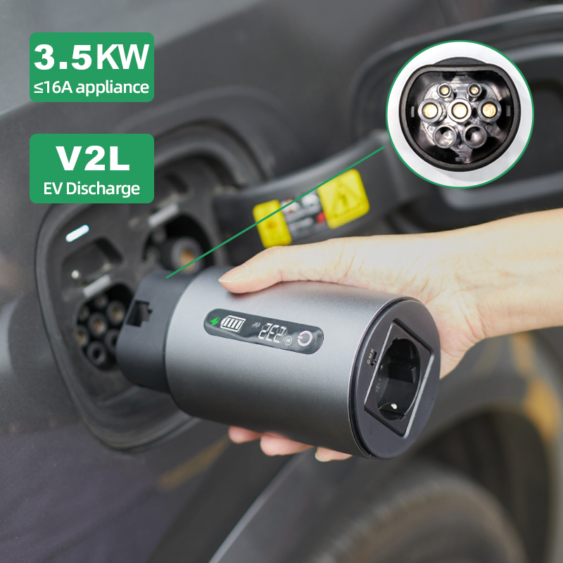 Which V2l Adapter Type 2 Works as V2l Adapter Byd for Electric Vehicles, Compatible with Gbt V2l, V2l CCS2 and V2l Adapter Cable for Safe Discharge Use