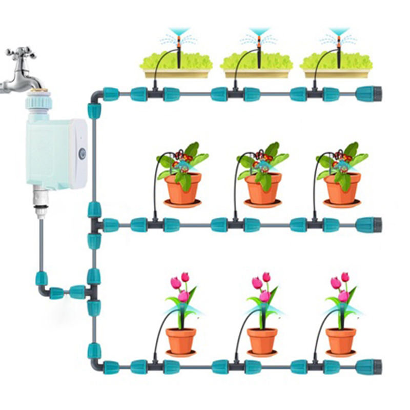 New Tuya Smart Life Garden Irrigation Watering Timer WiFi Auto Smart Water Timer Sprinkler Pump Controller