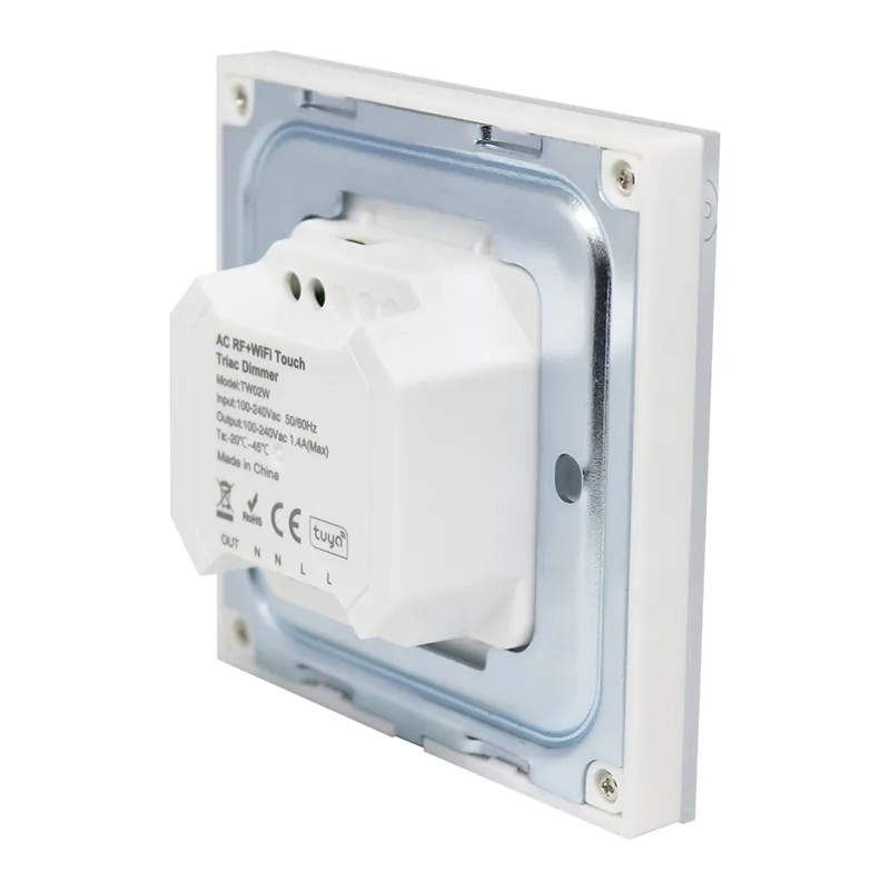 Tw02W Tuya WiFi Touch Panel AC LED Dimmer High Voltage Controller