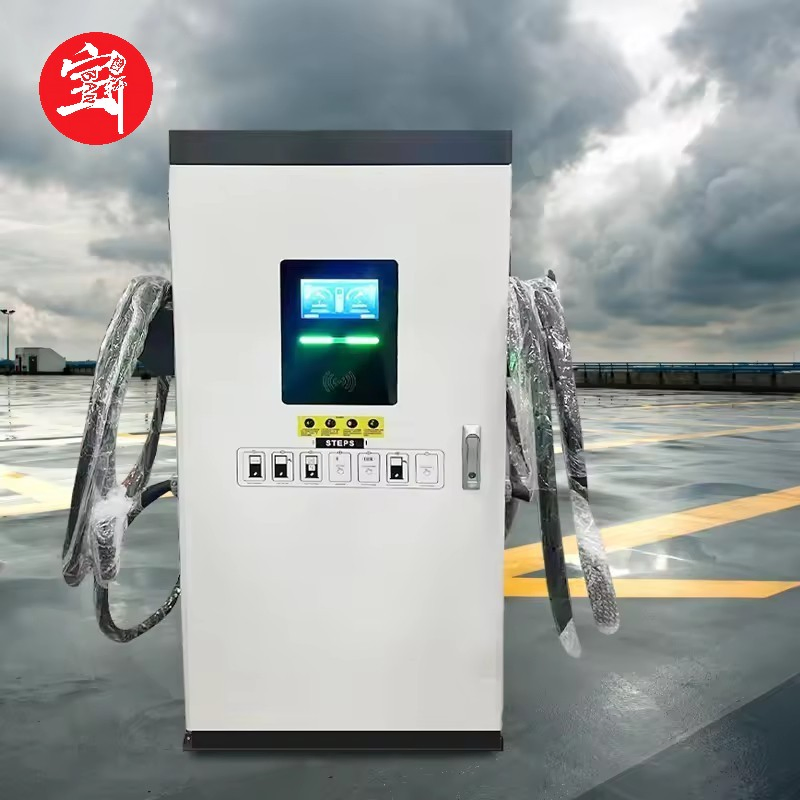 Intelligent 120kw Dual-Port EV DC Fast Charger with Touchscreen Display and Ocpp 2.0 Protocol Support
