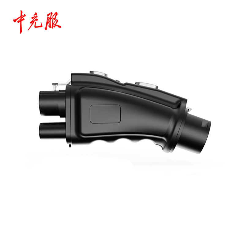 Zhongchongfu CCS2-Gbt Adapter Fast Connection for Electric Vehicles Using European and Chinese Standards with Compact Build Strong Shell and Simple Operation
