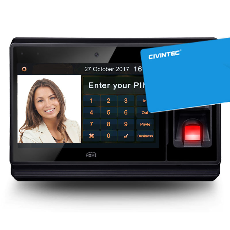 WiFi Biometric Access Control Fingerprint Door Entry System for Building Access Control RFID Card Reader Commercial Use