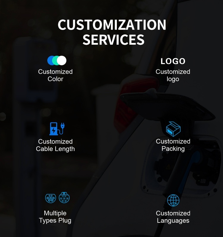 Amppal Smart 22kw 44kw AC Charger with Ocpp 1.6j Protocol