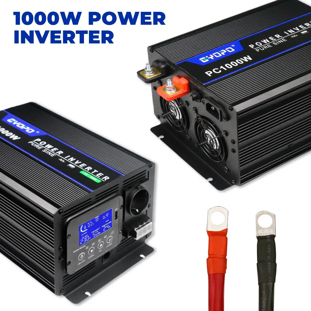 OEM 1000W Bi-Directional Pure Sine Wave UPS Inverter &amp; Charger for RV Caravan Vehicle