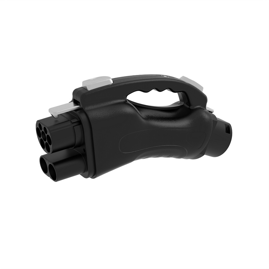 New Version 1000V 250A DC EV Charger CCS2 Connector Electric Vehicle CCS2 to Gbt Adapter for Chinese Car