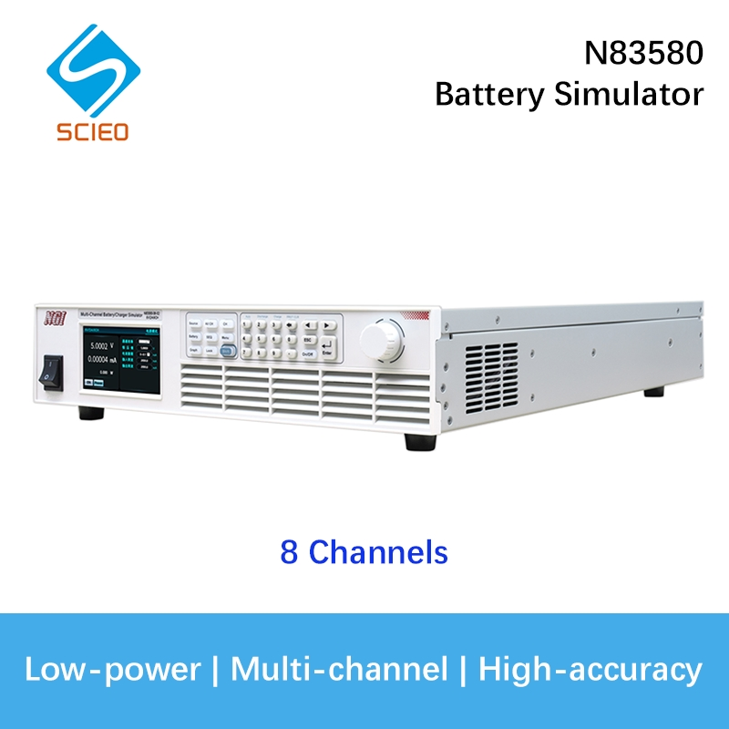 8 Channels Bidirectional Battery Simulator (6V, 5V, 15V/CH) N83580 for Energy Storage Systems (ESS) Electric Vehicle (EV) Testing