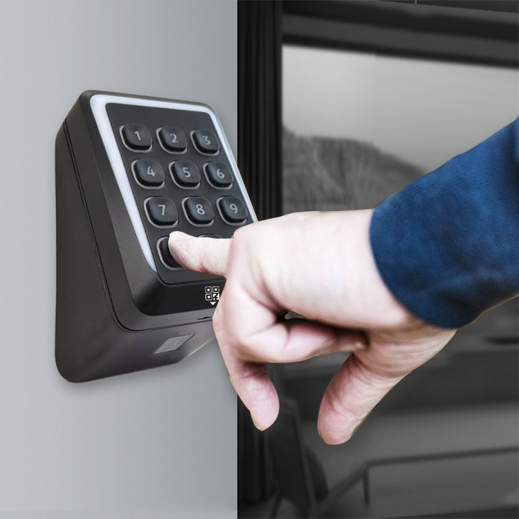 Osdp Qrcode RS485 Long Range 13.56MHz RFID Card for Hotel Door Lock Access Control Reader