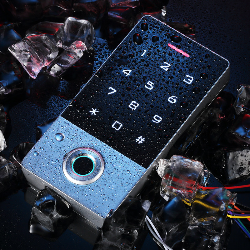 125kHz Fingerprint Wiegand 26 RFID Reader Standalone Access Control