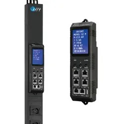 1u Rack Mount Power Distribution Unit with Six Outlets