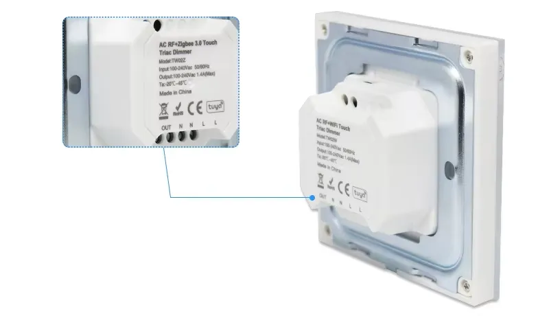 Tuya WiFi Touch Panel Dimmer 14