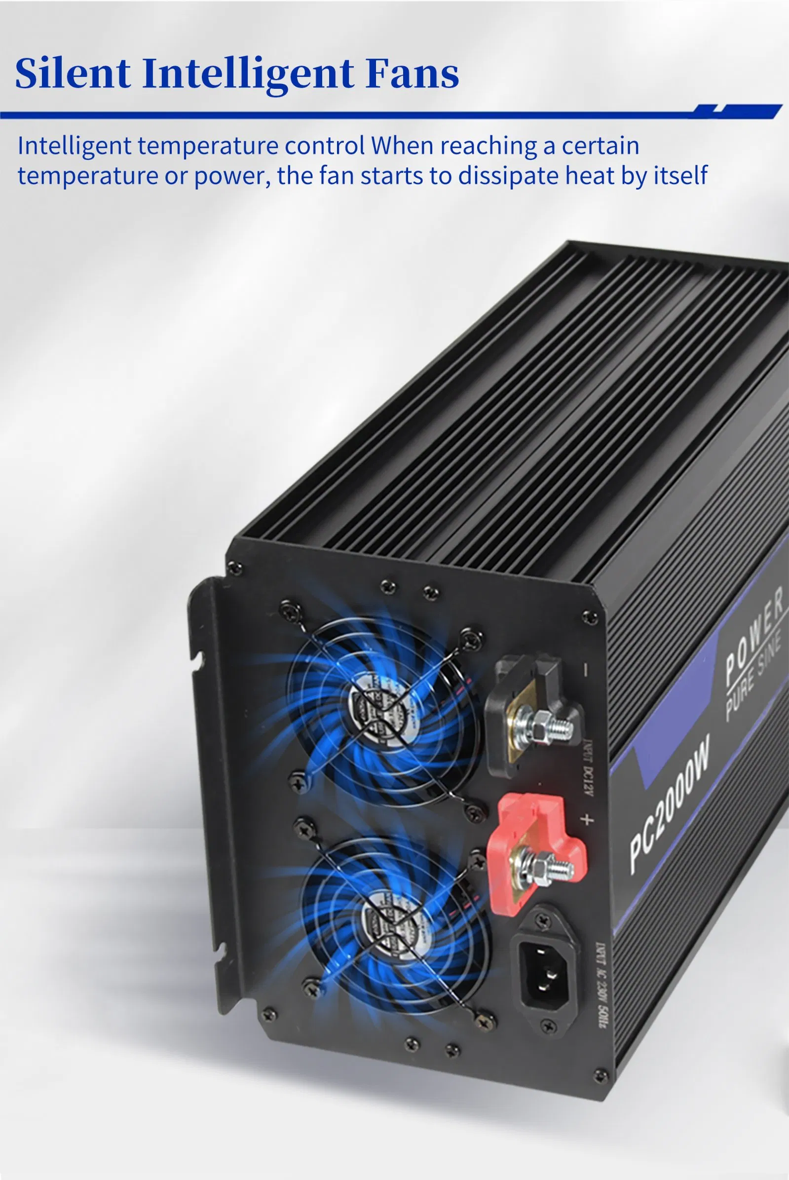 China Inverter Factory 2000 Watt UPS Inverter Bi-Directional Inverter Charger for Rvs