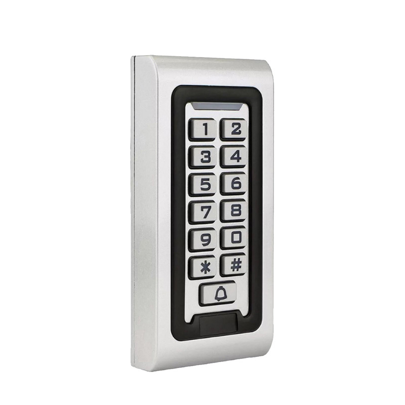 2000 User Capacity Wiegand 26 Bit Metal Keypad RFID 125kHz Wiegand Access Control with Card Readers Protocol 0-5m Reading Distance (S602 (EM))