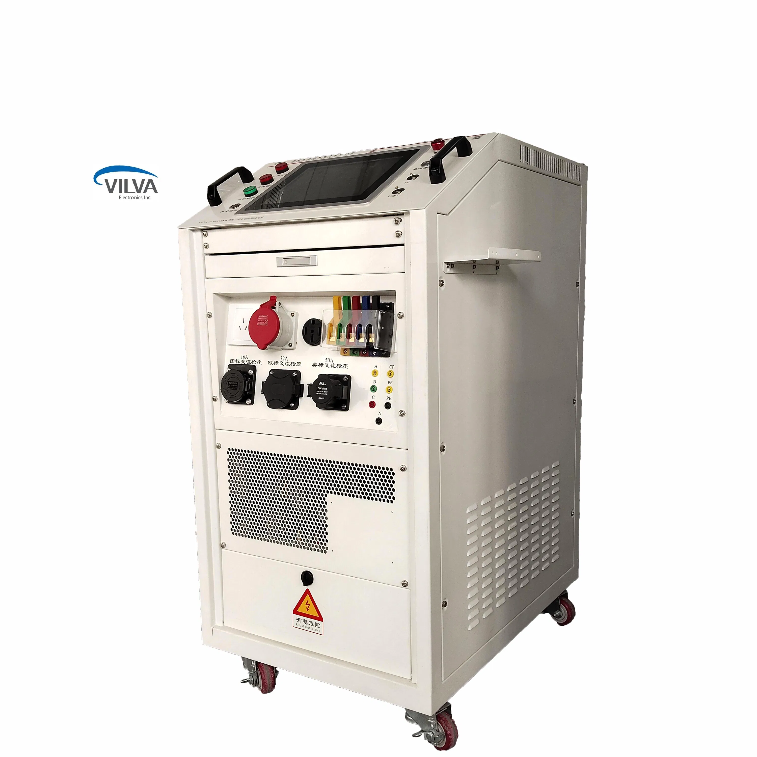 Vilva AC380V 22kw Portable EV Charger Simulator - Gbt/Type1/Type2 for EV Charger Testing