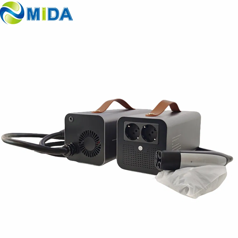 DC Gbt V2l Adapter GB/T EV Discharger V2l V2h Power Supply