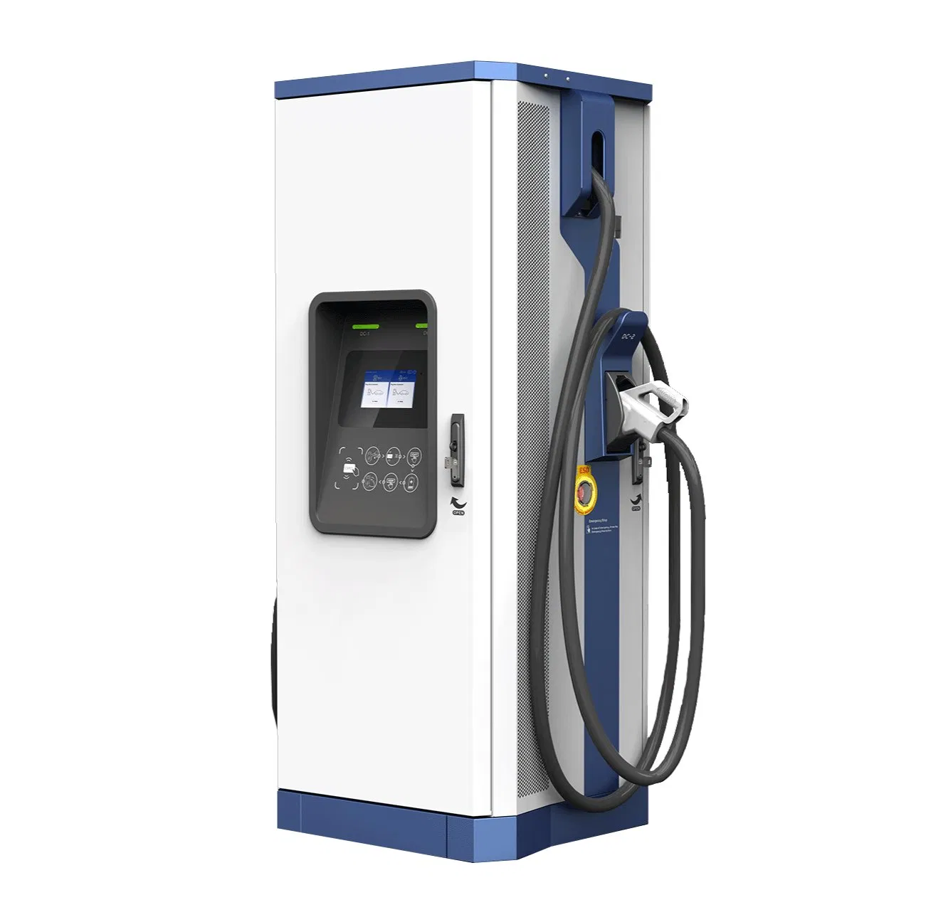 Ocpp 1.6j 2.0 IP55 CCS Chademo 176kw Bidirectional High Power Fast EV Charger V2g V2h Support