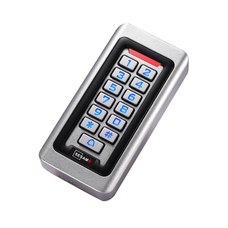 2000 User Capacity Wiegand 26 Bit Metal Keypad RFID 125kHz Wiegand Access Control with Card Readers Protocol 0-5m Reading Distance (S602 (EM))