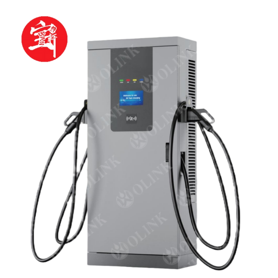Intelligent 120kw Dual-Port EV DC Fast Charger with Touchscreen Display and Ocpp 2.0 Protocol Support