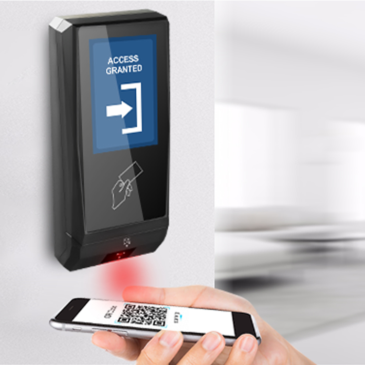 Scan Barcode Qr Code Reader RFID WiFi Fingerprint Time Attendance Machine Price Access Control Terminal