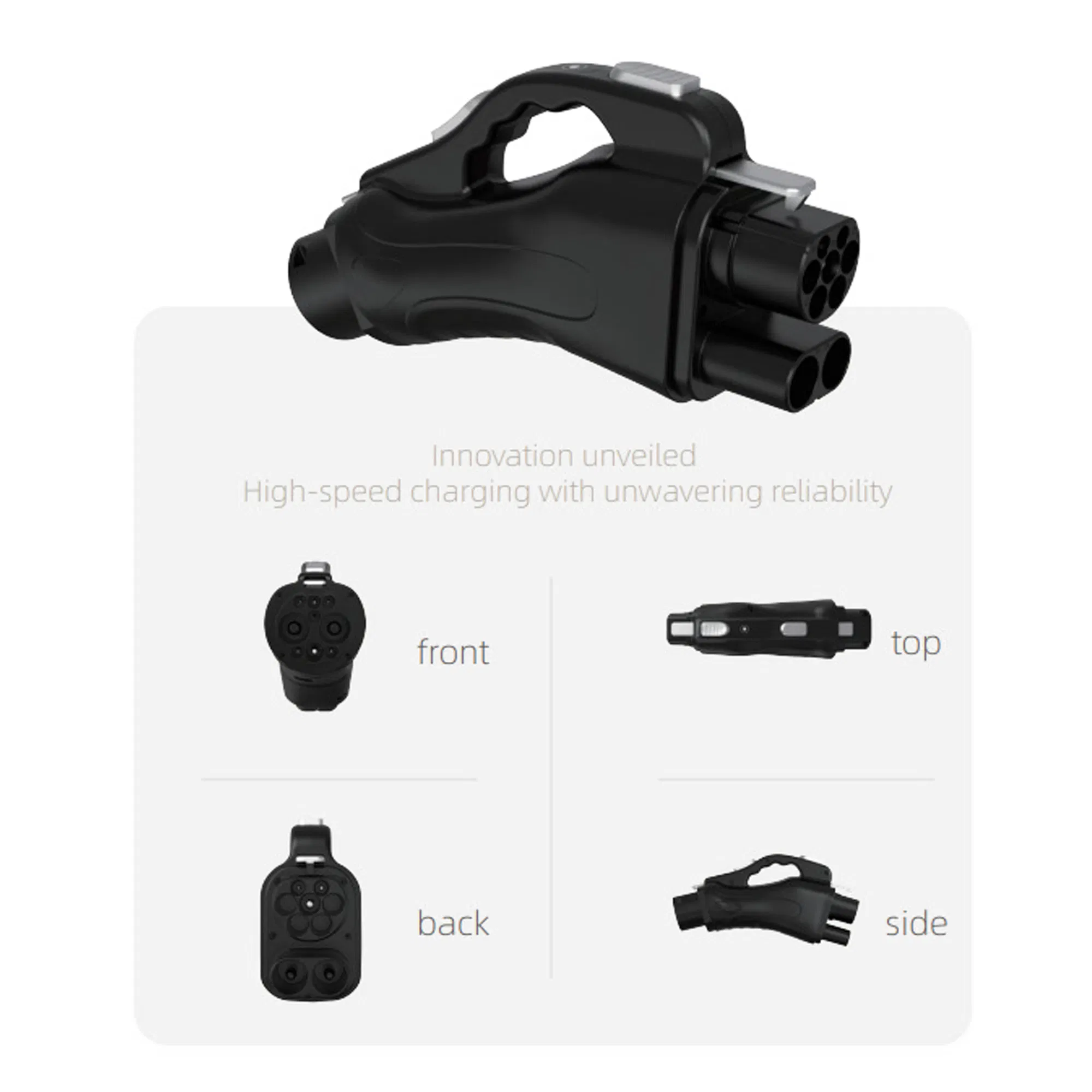 Ocpp 1000V Gbt to CCS2 EV Charger Auto Charging Adapter