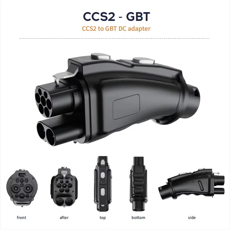 DC EV Charger CCS2 to Gbt Adapter
