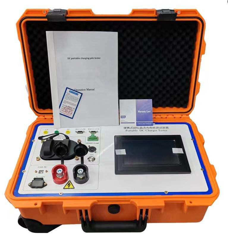 DC CCS2 EV Charger Tester Portable Vehicle Charger Simulator