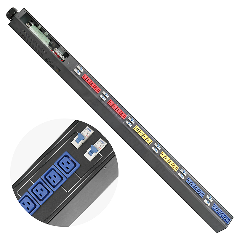 3-Phase 160A ETL Certified Power Distribution Unit with 24 C19 Outlets