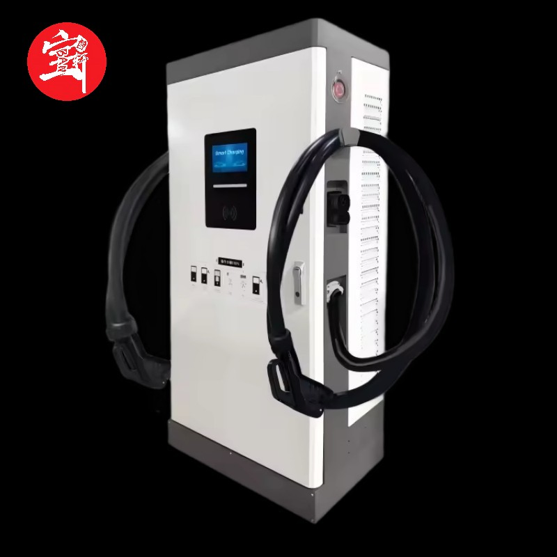 Intelligent 120kw Dual-Port EV DC Fast Charger with Touchscreen Display and Ocpp 2.0 Protocol Support