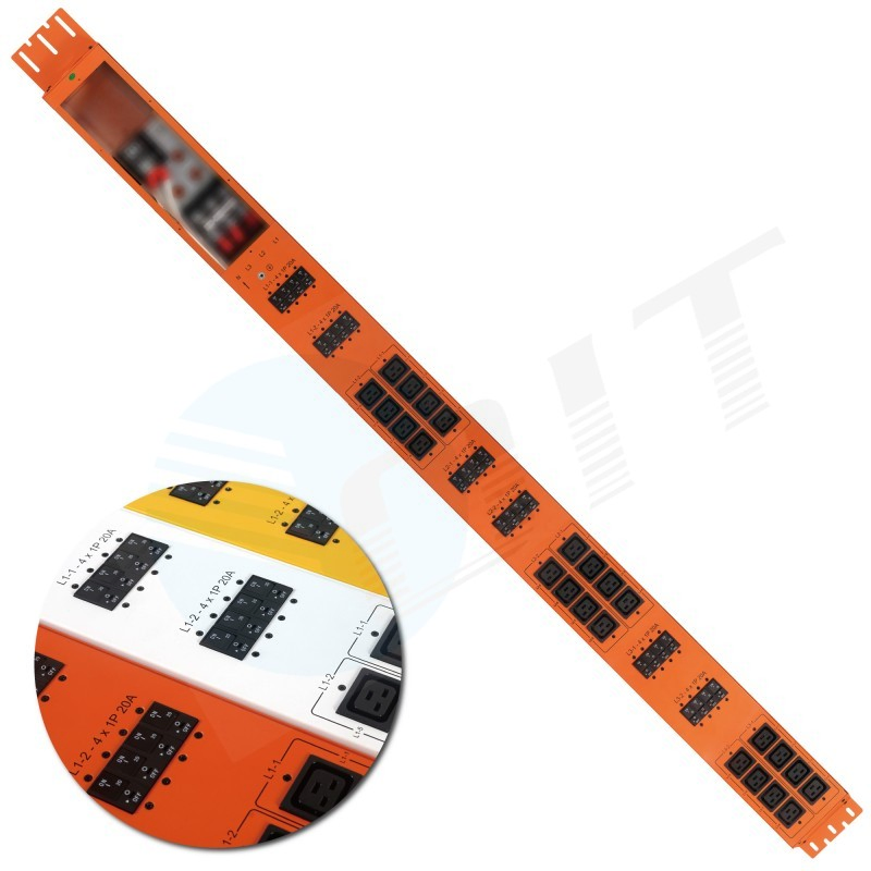 High Power Oit Colorful B-PDU Customized Power Distribution Unit for Efficient Use