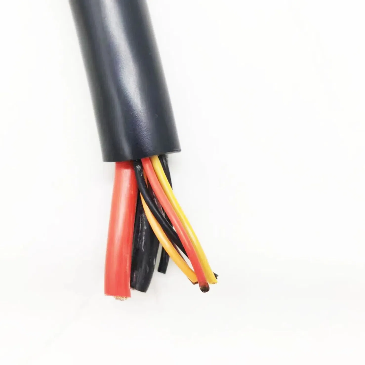 OEM Customized Waterproof Copper Core TPE/TPU/XLPE Jacket AC/DC Outdoor Flexible EV Vehicle Charging Pile Power Electrical Wire Cable