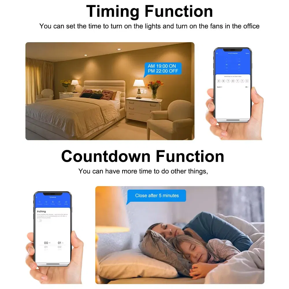 Tuya WiFi Triac Dimmer AC 110V 220V Zigbee Controller Switch Works with Alexa Google Assitant Smart Life APP RF Remote Control