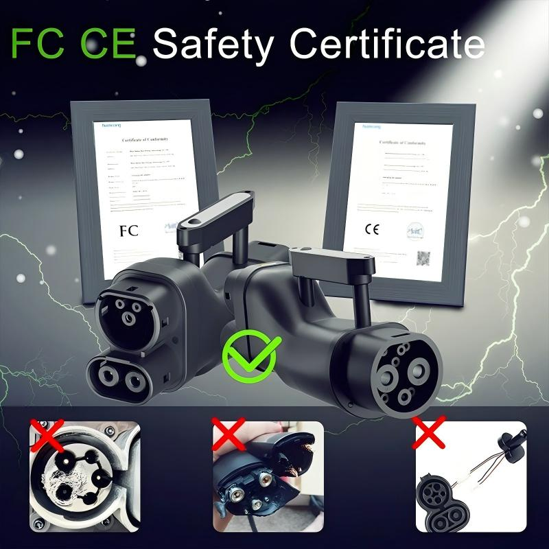 Gbt to CCS2 DC Fast Charging Adapter for Chinese Electric Vehicles Using European Public Charging Stations