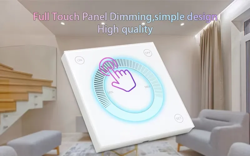 Tuya WiFi Touch Panel Dimmer 12