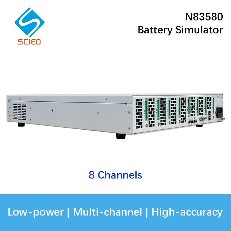 8 Channels Bidirectional Battery Simulator (6V, 5V, 15V/CH) N83580 for Energy Storage Systems (ESS) Electric Vehicle (EV) Testing