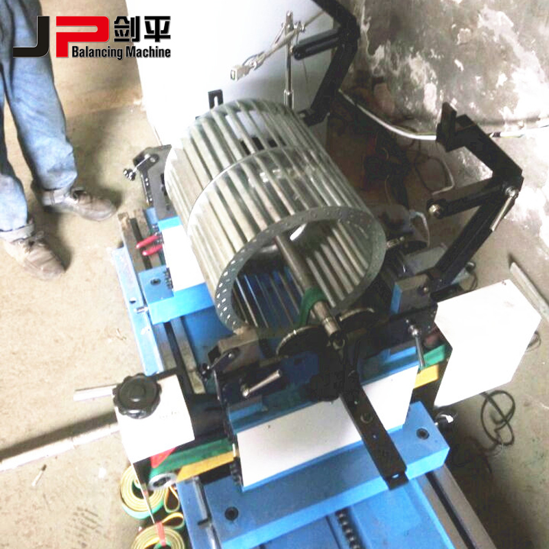 Industrial Fan Rotor Balancing System - 90% Unbalance Reduction