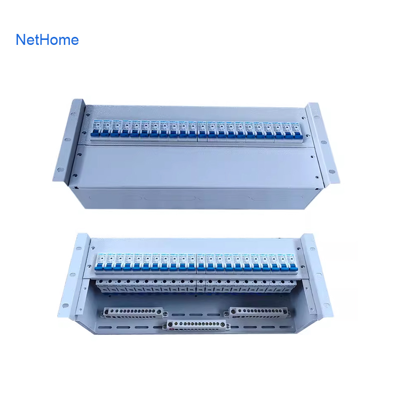 Telecom Power Distribution Unit 8 Channels 32A with Circuit Breaker PDU