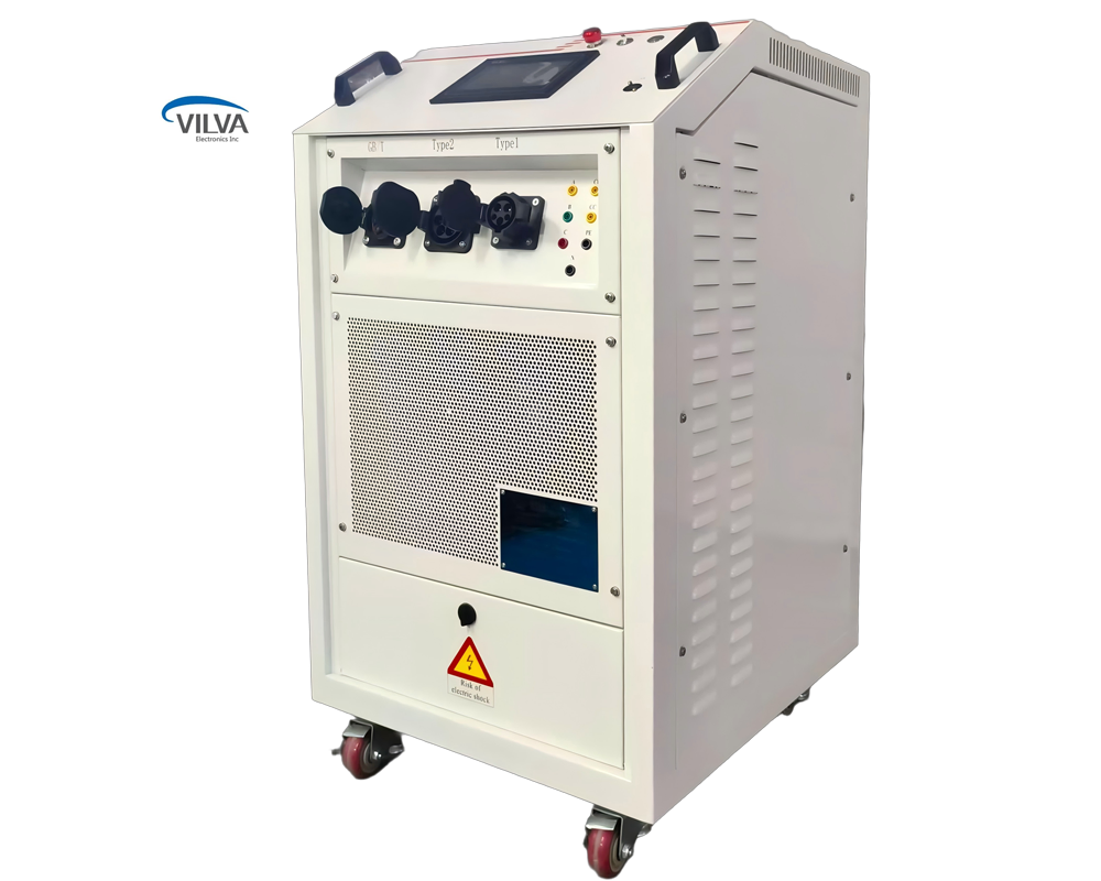 380V 23kw AC EV Charger Simulator Type 1/2/Gbt Sockets for Car Charging Stations Testing