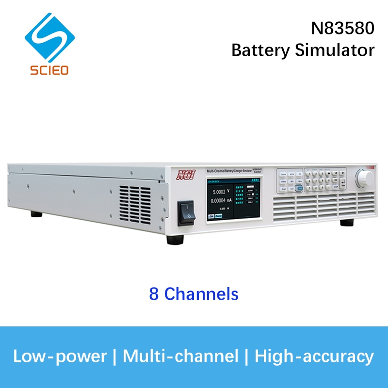 8 Channels Bidirectional Battery Simulator (6V, 5V, 15V/CH) N83580 for Energy Storage Systems (ESS) Electric Vehicle (EV) Testing