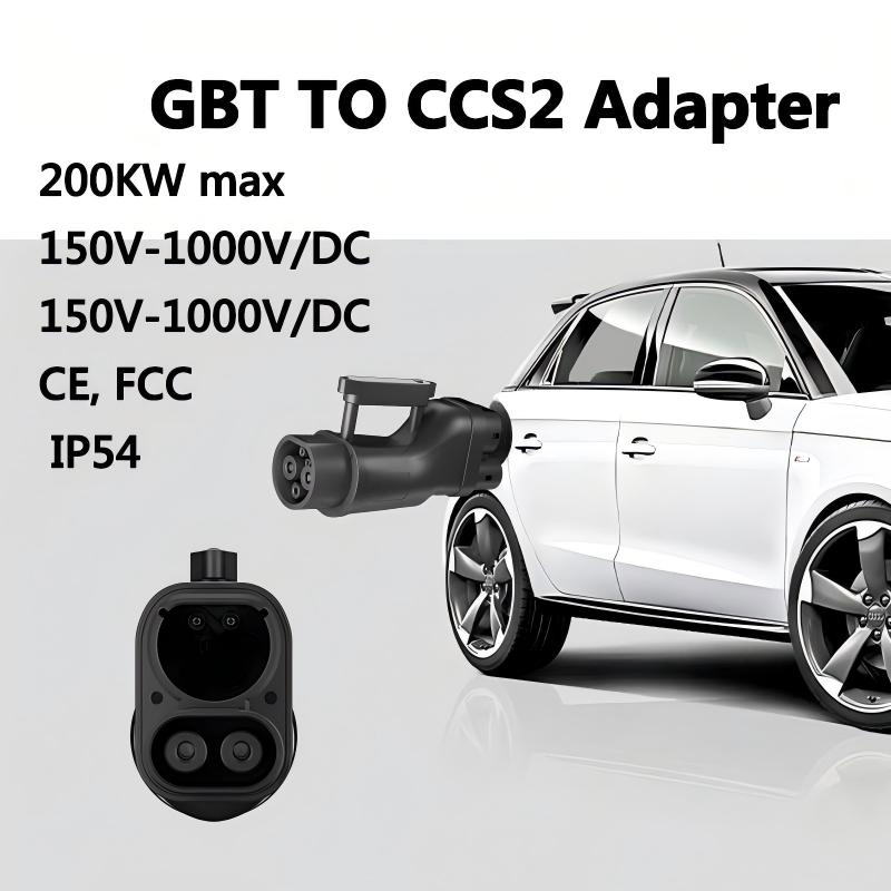 Gbt to CCS2 DC Fast Charging Adapter for Chinese Electric Vehicles Using European Public Charging Stations