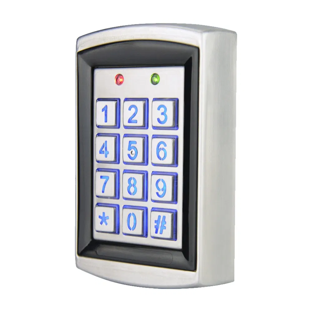 Stainless Steel RFID Access Control Keypad 125kHz 13.56MHz Pin Code Access