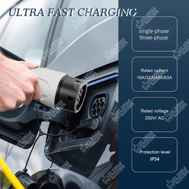 Olink Type 2 Charging Gun with 5m Liquid-Cooled Cable
