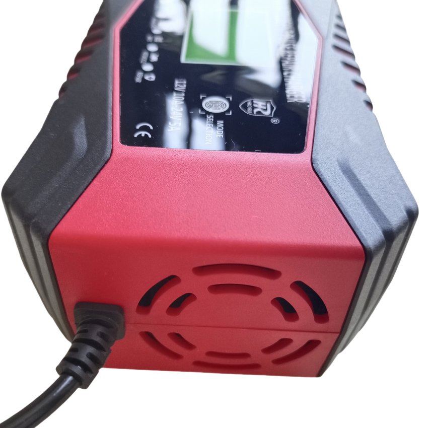 12V12A/24V6a Automatic Car Battery Charger AGM Gel Wet 7-Stage Smart Battery Charger Car Motorcycle Tricycle Battery Charger