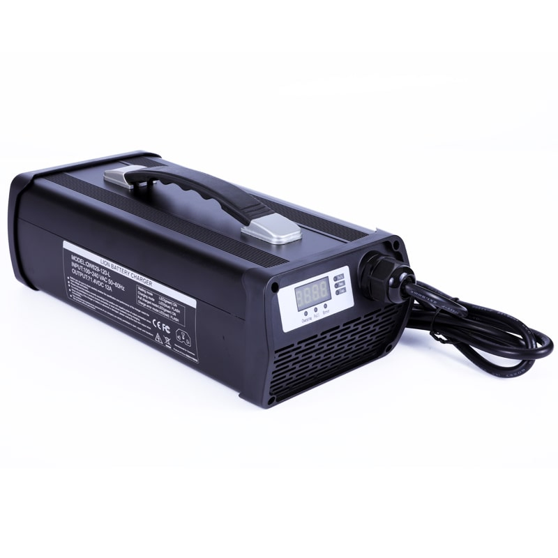 900W Battery Charger 21s 63V 67.2V LiFePO4 Batteries Chargers DC 75.6V/76.65V 10A 11.5A for Electric Forklifts