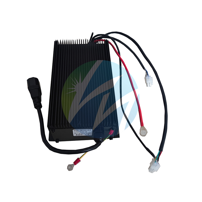 48 Volt Battery Charger Forklift Parts Electric Pallet Truck Cbd15 Original Built-in Gel Battery Charger 24V 10A