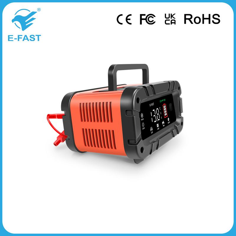 Universal Lead Acid Battery Charger 12V 10A 24V 5A Car AGM Battery Charger