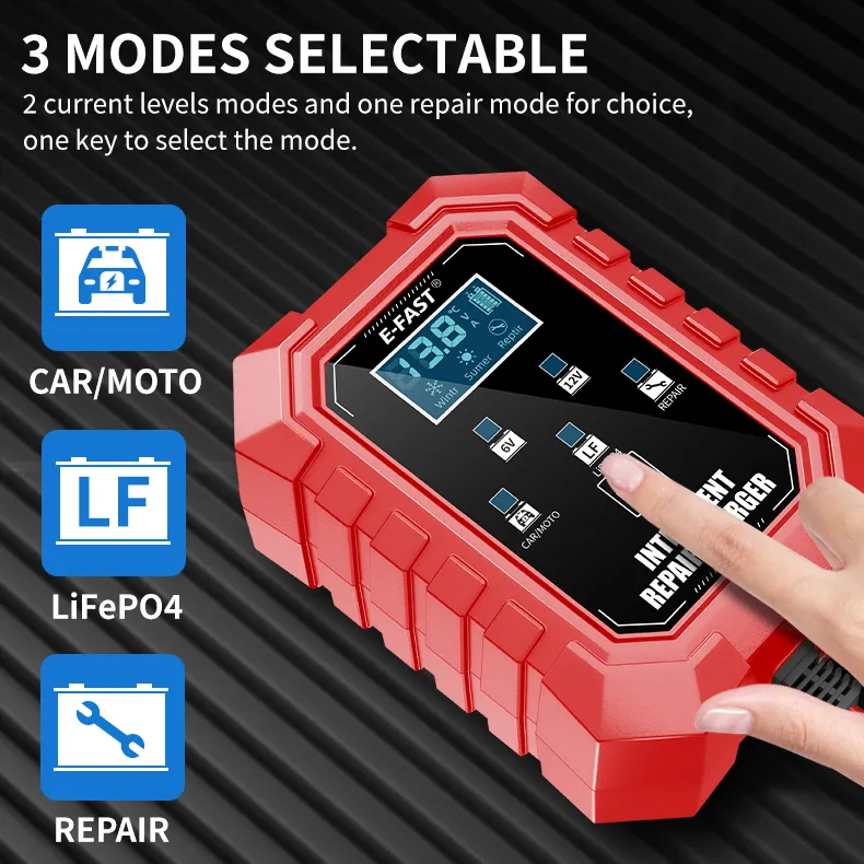 Smart Pulse Charger Features