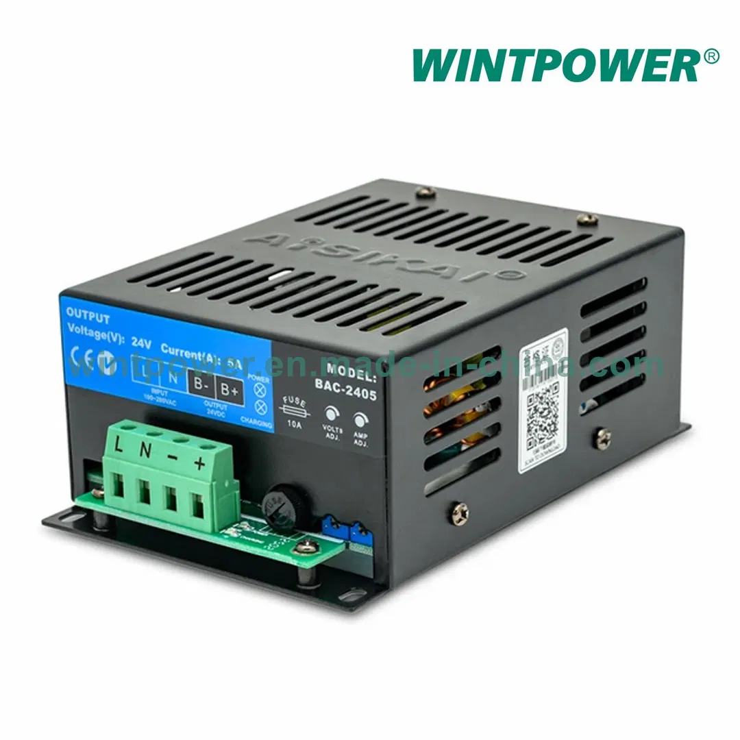 Aisikai Bac Series Battery Charger Bac-2403 24V 3A Bac-1206 12V 6A Bac-2405 Bac-2410