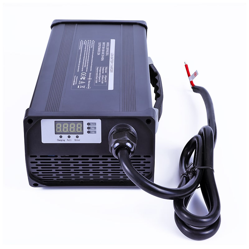AC 220V 48V 25A 1500W Chargers Portable for SLA /AGM /VRLA /Gel Lead Acid Batteries for Golf Cart Battery EV Car Charger